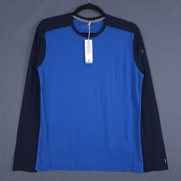 Smartwool Other - Smartwool Classic All Season Merino Base Layer Crew Mens XL Long Sleeve Blue New